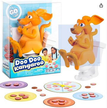 Doo Doo Kangaroo Game. Feed Him Until He's Gotta Go! Grab The Donuts and Dodge The Doo Doos. Collect The Most Donuts to Win